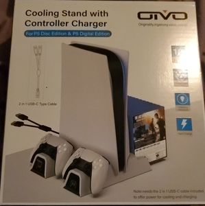Ps5 cooling station, duel ps5 controller
